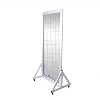 Miroir de Correction Posturale pour l'Entraînement à la Marche et à la Posture Debout avec Grille – Miroir de Rééducation