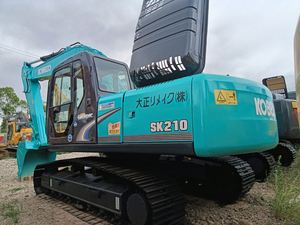 Excavadora de cadenas Kobelco SK210 de gran tamaño, la mejor eficiencia y alta calidad, maquinaria Kobelco SK210 de 20 toneladas - Product Image 5