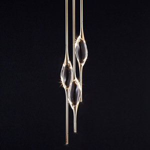 โคมไฟระย้าคริสตัลดีไซน์โพสต์โมเดิร์นสำหรับร้านอาหาร วิลล่า ทางเข้า ห้องนอน โชว์รูม สำหรับเคาน์เตอร์บาร์และห้องนอน - Product Image 6