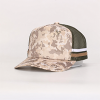 Topi Trucker 5 Panel Berjaring dengan Logo Kustom untuk Aktivitas Luar Ruangan, Pantai, dan Memancing di Australia