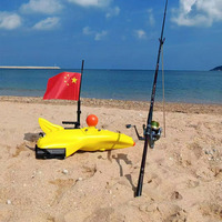 Bateau à appât télécommandé N8-GPS Orange avec GPS, portée de 500 mètres, capacité de charge de 3 kg pour la pêche à la carpe et en mer