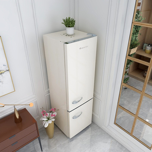 Réfrigérateur Électrique Rétro 238L Sans Givre Économe <span class=keywords><strong>en</strong></span> Énergie MDRF250WE-RE Congélateur <span class=keywords><strong>Bas</strong></span> Refroidissement par Air Portable pour la Maison - Product Image 3