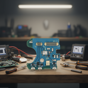 Module de connexion et microphone pour Samsung Galaxy Note 20 SM-N980F - Pièce de réparation électronique - Partie inférieure - Product Image 3