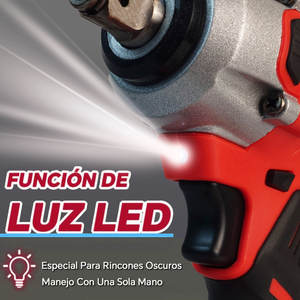 Chave de Impacto sem Escovas sem Fio 21V 1/2 Parafusadeira Furadeira Ferramenta Elétrica Recarregável - Product Image 4