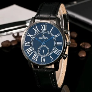 Reloj Deportivo de Cuarzo para Hombre con Correa Acrílica y Cristal de Zafiro con Números Romanos, Ecológico, Casual, Moderno, Minimalista y Sencillo - Product Image 1