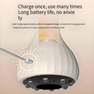 Cepillo Eléctrico Portátil Mini Meridian 2026: Masajeador Vibratorio Calefactado y Dispositivo de Ventosas para Cuerpo Completo para Uso Doméstico - Product Image 3