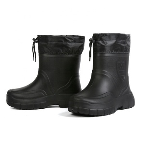 أحذية مقاومة للانزلاق مضادة للزيت مصممة لظروف الشتاء القاسية توفر دفئًا استثنائيًا أحذية لقم الكاحل الحرارية - Product Image 2