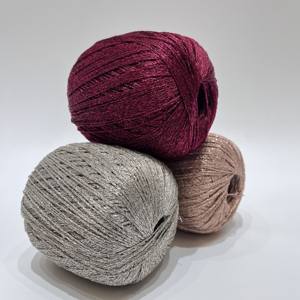 <span class=keywords><strong>Fil</strong></span> métallique à crochet <span class=keywords><strong>Fil</strong></span> métallique à bande ronde <span class=keywords><strong>Fil</strong></span> lurex avec éclat métallique - Product Image 3