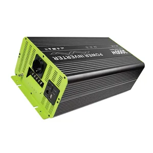 Inversor de vehículo de onda sinusoidal pura multifunción para exteriores 1000W600W 50Hz CC 12V a CA 220V convertidor de potencia de coche de alta potencia