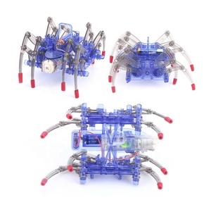 <span class=keywords><strong>Robot</strong></span> araignée électrique, jouet éducatif pour enfants, Puzzle à assembler, jeu scientifique des animaux rampant, pièces - Product Image 4
