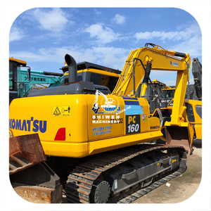 รถขุดโคมัตสึ pc160 มือสอง เครื่องยนต์ SAA4D107E เครื่องจักรขนาดกลาง สำหรับงานเกษตรและก่อสร้าง ความจุบุ้งกี๋ 0.75 ลบ.ม. pc138 pc170 pc200 - Product Image 1