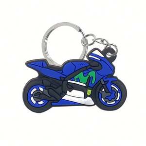 Fabrication de porte-clés en PVC souple 2D/3D personnalisés Porte-clés en caoutchouc avec votre logo Fabricant de haute qualité - Product Image 2