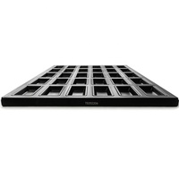 T-Shine Plaque de cuisson rectangulaire 30 cavités en acier aluminisé, revêtement PTFE, écologique, épaisseur 0,8 mm, pour gâteaux Financier, en stock