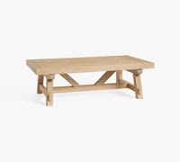 Table basse rectangulaire moderne en bois massif avec structure en acier pour salon, hôtel, usage domestique, facile à nettoyer, garantie de 2 ans