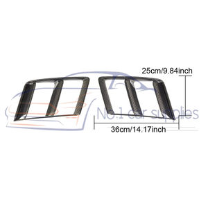Grilles de pare-chocs avant en fibre de carbone sèche parfaitement ajustées, couvre les prises d'air latérales pour <span class=keywords><strong>R8</strong></span> <span class=keywords><strong>V10</strong></span> Plus Coupé 2 portes 16-18 - Product Image 3
