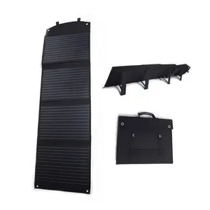 100w 12V 18V 4 Folders Ultra Light Thin Weight Portable Foldable Sunpal Rotterdam Solar Panels