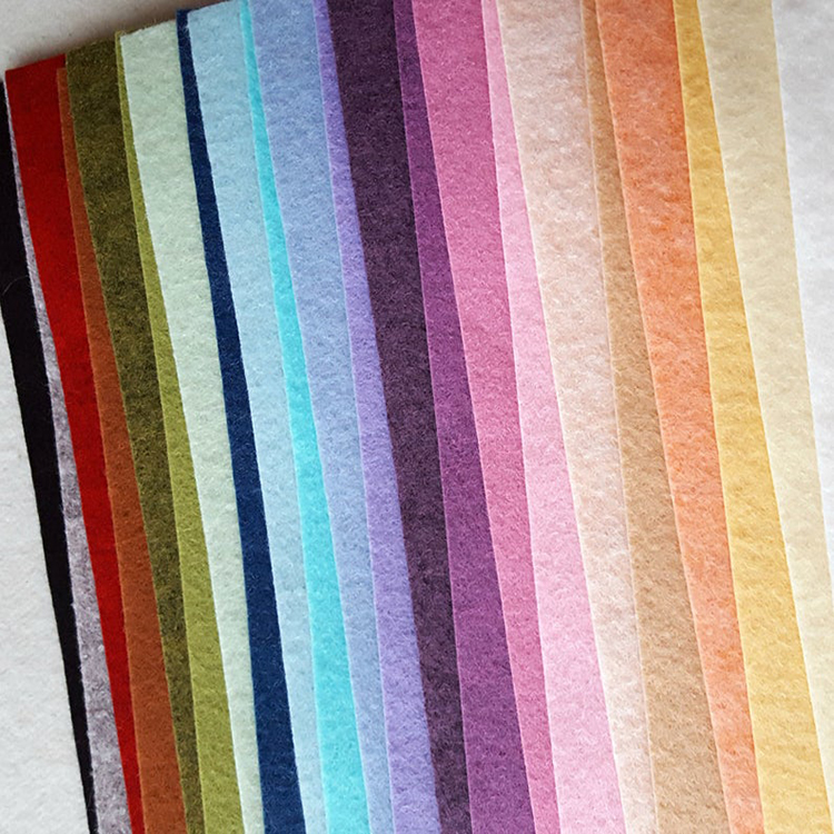 Войлочный нетканый тканевый лист «сделай сам», ручные материалы, лоскутное шитье, квадраты, Набор мягкого войлока