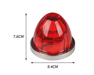 Feu <span class=keywords><strong>de</strong></span> <span class=keywords><strong>gabarit</strong></span> latéral LED pour camion, type pastèque, 12V 24V, étanche IP67, feu <span class=keywords><strong>de</strong></span> signalisation marine - Product Image 1