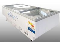 Portable commercial petit horizontal 200l 100 300 400l 200 litre refroidisseur à poitrine profonde réfrigérateurs et réfrigérateurs-congélateurs