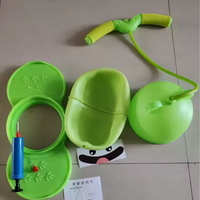 Balle Gonflable de Saut pour Enfants, Jouet de Sport d'Extérieur, Équilibre et Fitness, Conception Animale de Dessin Animé, Balle Élastique pour Sauter Haut
