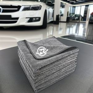 Toalla de Microfibra de Secado Rápido para Lavado de Autos, Paño de Microfibra para Autos, Venta al por Mayor, Logotipo Personalizado - Product Image 2