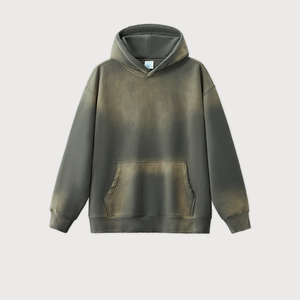 Sudadera con Capucha HG Dy031, Tejido Polar Grueso de 380G, Unisex, Corte Holgado, Ecológica, 36.8% Algodón, 57.4% Poliéster, Diseño Liso, Invierno - Product Image 4