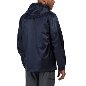 Custom Oem Lightweight Polyamide <strong>Waterproof</strong> <strong>Jacket</strong> <strong>Packaway</strong> <strong>Jacket</strong> Rain Coat for Walk Traveling - Product Image 2
