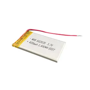 Tùy chỉnh 3.7V 7.4V 11.1V 400mAh 2600mAh 5000mAh 10000mAh 3S 4S 6S LiPo pin di động có thể sạc lại pin lithium polymer