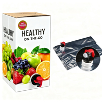 To Go Takeout Coffee Bag-in-Box Eco Green Coffee Bag in Box BIB Pouch