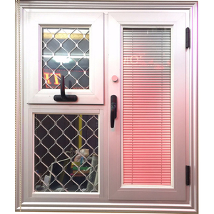 Chinese Frameless Hinged <strong>Window</strong> Modern Grills Design <strong>Pictures</strong> Sliding Aluminum <strong>Window</strong> - Product Image 4