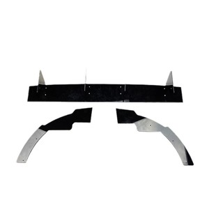 Aileron arrière style tuning noir mat Amp Z Golf 8 Mk8 Pro pour Volkswagen Golf 8 2020+ - Product Image 2