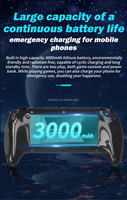 Konsol Game Retro SF3500 Layar 5 Inci HD, Perangkat Game Genggam dengan Dukungan FHD TV, 64GB, 20000 Game Klasik