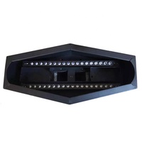 Lumière LED artificielle à flamme de fer de 1,5 m avec télécommande pour la décoration de scène, de magasin, d'hôtel, de mariage