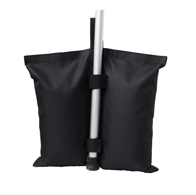 4 पैक Gazebo वजन बैग औद्योगिक ग्रेड भारी शुल्क डबल-सिले Sandbags के, पैर के लिए वजन पॉप अप चंदवा, आँगन छाता