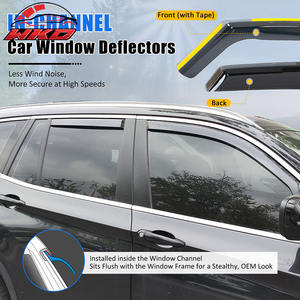 Déflecteurs de vitres pour BMW F25 X3 11-17, en PC injecté, protection contre la pluie, déflecteur de fenêtre latérale de voiture - Product Image 2