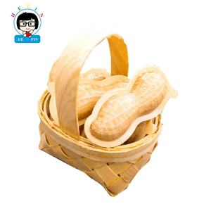 Goma de mascar de plástico con forma de cacahuetes OEM directo de fábrica mermelada rellena de goma de mascar para niños - Product Image 2