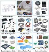 Fabricante de Moldes de Plástico OEM, Productos de Plástico, Componentes de Moldeo por Inyección Personalizados, ABS, PVC, Nylon