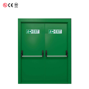 Phong cách hiện đại căn hộ thép chống cháy khẩn cấp thoát cửa thép không gỉ chống cháy cửa ra vào - Product Image 2