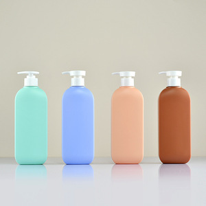 Rỗng biểu tượng tùy chỉnh vuông sinh thái thân thiện 500ml dầu gội và điều hòa chai nhựa HDPE khách sạn tóc chai với lotion bơm - Product Image 6