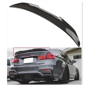PSM Style Rear <strong>Spoiler</strong> Real Carbon Fiber <strong>Spoiler</strong> for BMW F30 3 Series F80 M3 2012-2017 320i 325i F80 M3 Car Trunk <strong>Spoiler</strong> - Product Image 1