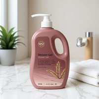 Bouteille de gel douche en HDPE de 1000 ml, grande capacité, bouteille en plastique moulée par soufflage, fabricants de bouteilles d'emballage pour produits de lavage