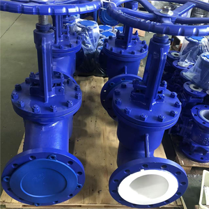 Hot Selling Origina Customized 1/2-14 Inch Carbon Steel <b>Bonnet</b> PTFE Sealed Manual Fluorin-lined Plug Valve for Petro-chemical In - Product Image 1