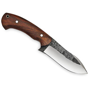 Cuchillo de Caza y Camping Multifuncional de Alta Calidad, Superventas, con Hoja Fija de Acero y Mango de Madera de Palisandro, con Funda - Product Image 3