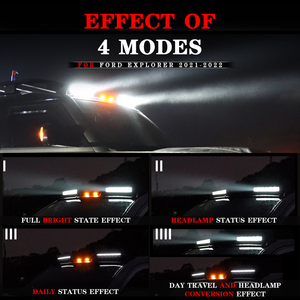 Barra de luz de techo todoterreno para coche Ford <span class=keywords><strong>Explorer</strong></span>, portaequipajes ligero, luz de aventura, gran oferta, 2021, 2022 - Product Image 3