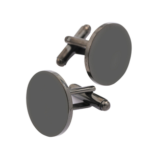 Set Personalizzato di <span class=keywords><strong>Gemelli</strong></span> Circolari a Specchio <span class=keywords><strong>in</strong></span> <span class=keywords><strong>Acciaio</strong></span> Inox e Titanio per Uomo Regalo Aziendale Materiale Grezzo per Incisione Laser - Product Image 5