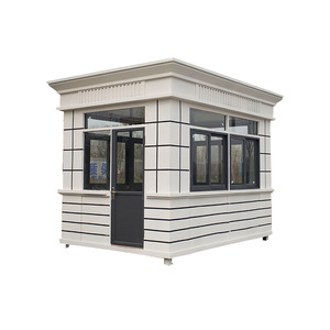Pavillon de sécurité extérieur en laque de pierre véritable, pour poste de garde de parc et pavillon de service, fourni par l'usine - Product Image 5