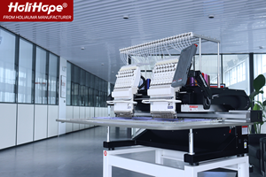 10 AÑOS DE GARANTÍA HOLIAUMA HOLIHOPE de alta calidad como máquinas de bordar felices Máquina de bordar computarizada comercial de <span class=keywords><strong>2</strong></span> cabezales - Product Image 3