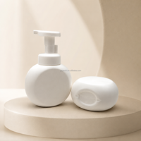 Flacon pompe distributeur de savon mousse en plastique 280 ml, couleur personnalisée, vide, vente en gros, avec logo personnalisé, pour lavage des mains, lavage corporel, soins de la peau