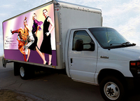 Affichage Led mobile de voiture, 10 pièces, pour extérieur, carton, affichage Led pour publicité de camion