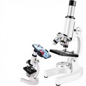 Microscopio Composto Poothoh per Adulti e Bambini, 40X-2000X, Alta Potenza, Sorgente Luminosa LED, per Studenti, Scuola, Laboratorio, Casa, Educazione - Product Image 1